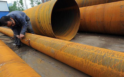 Gazprom kupi rury po skomplikowanej cenie