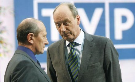 Dariusz Szpakowski z TVP ocena: 4,9 (z prawej, z Włodzimierzem Szaranowiczem)