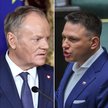 Jarosław Kaczyński, Donald Tusk i Sławomir Mentzen