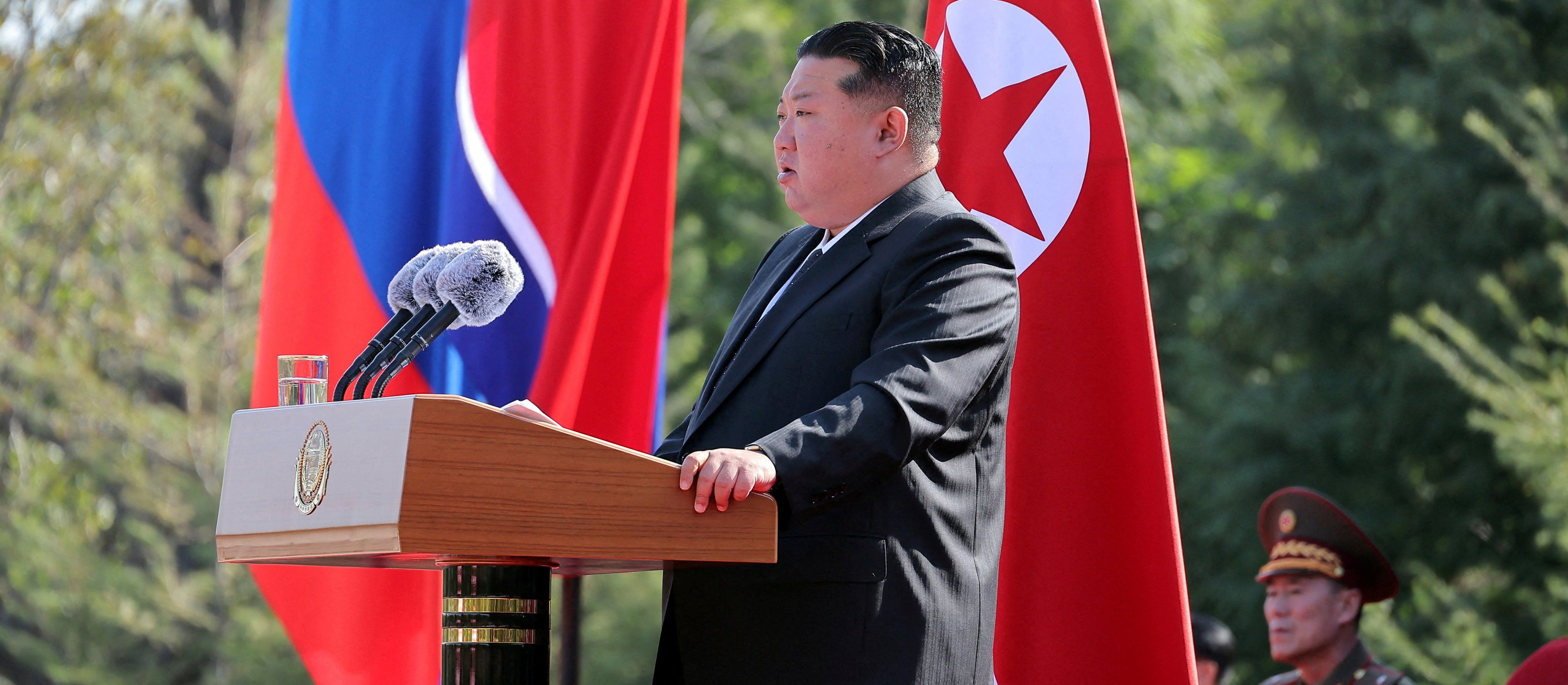 Korea Północna buduje pomnik żołnierzy, którzy zginęli w wojnie na Ukrainie