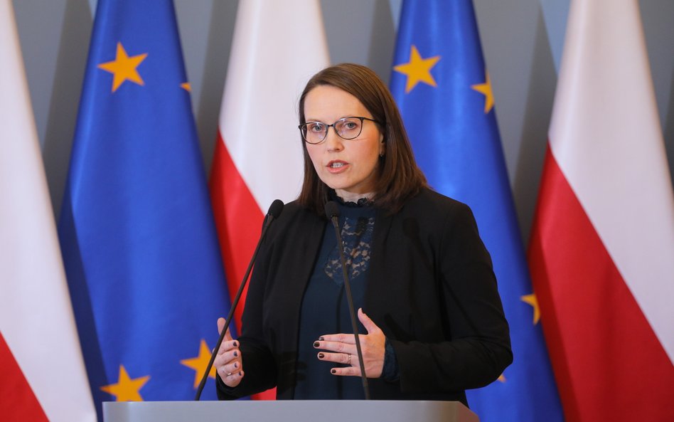 Minister finansów Magdalena Rzeczkowska