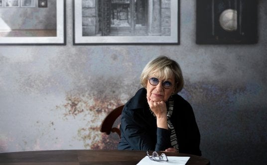 Ewa Lipska w Teatrze TV "Pewność"