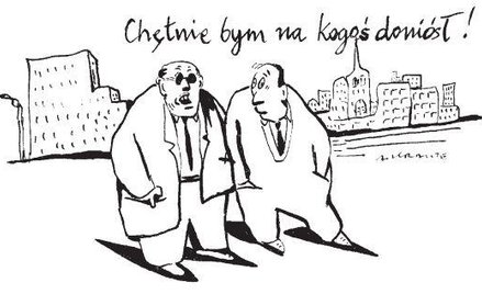Komentarz rysunkowy. Donos