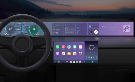 W przyszłości  Apple Carplay ma mieć możliwość wyświetlania takich danych jak np. prędkość, obroty s