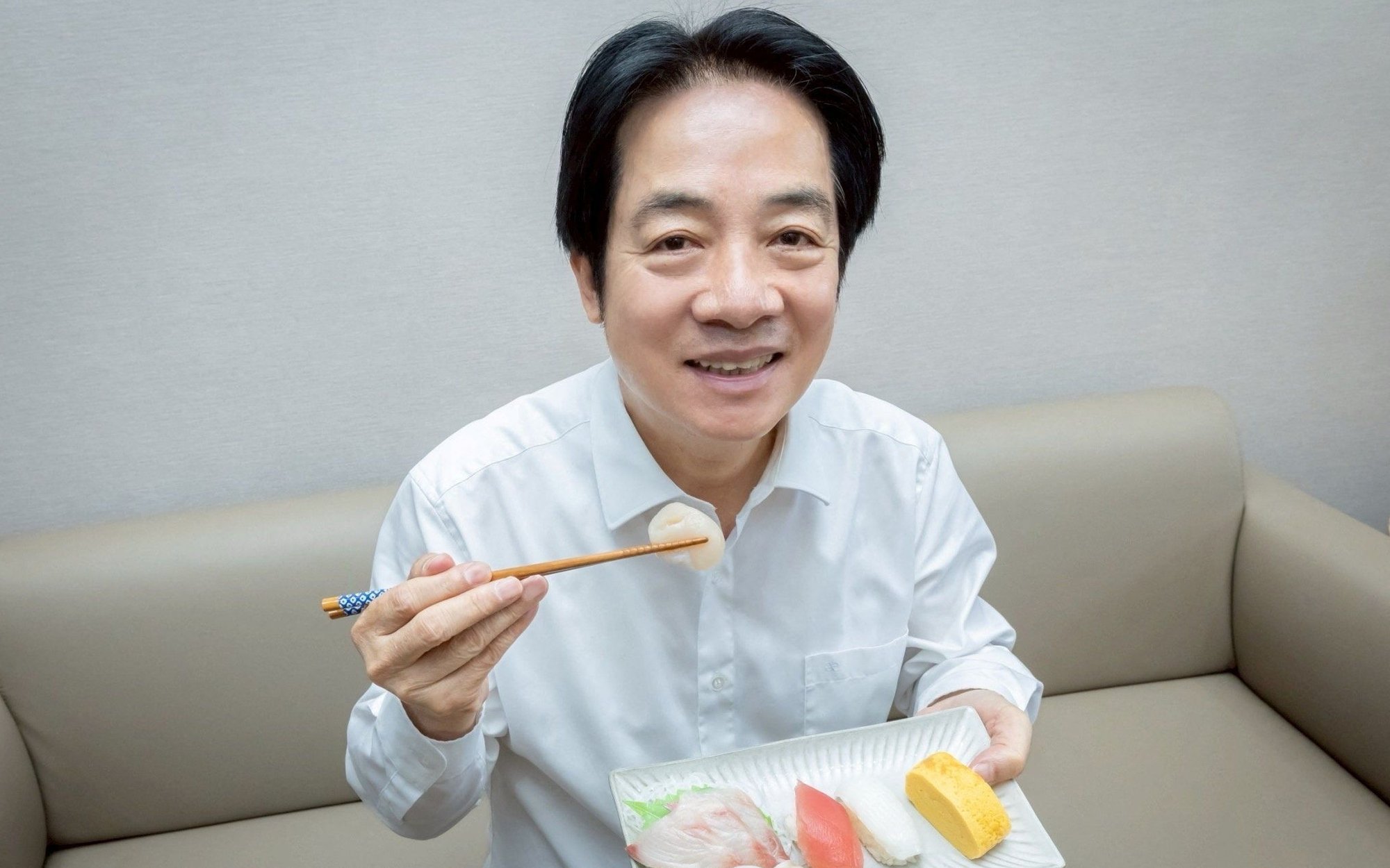 Prezydent Tajwanu poszedł na sushi, by wesprzeć Japonię w jej sporze z Chinami