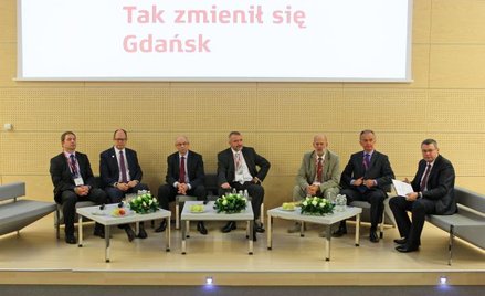 O potencjale i przyszłości Gdańska dyskutowali (od lewej): przedsiębiorca Maciej Grabski, prezydent 