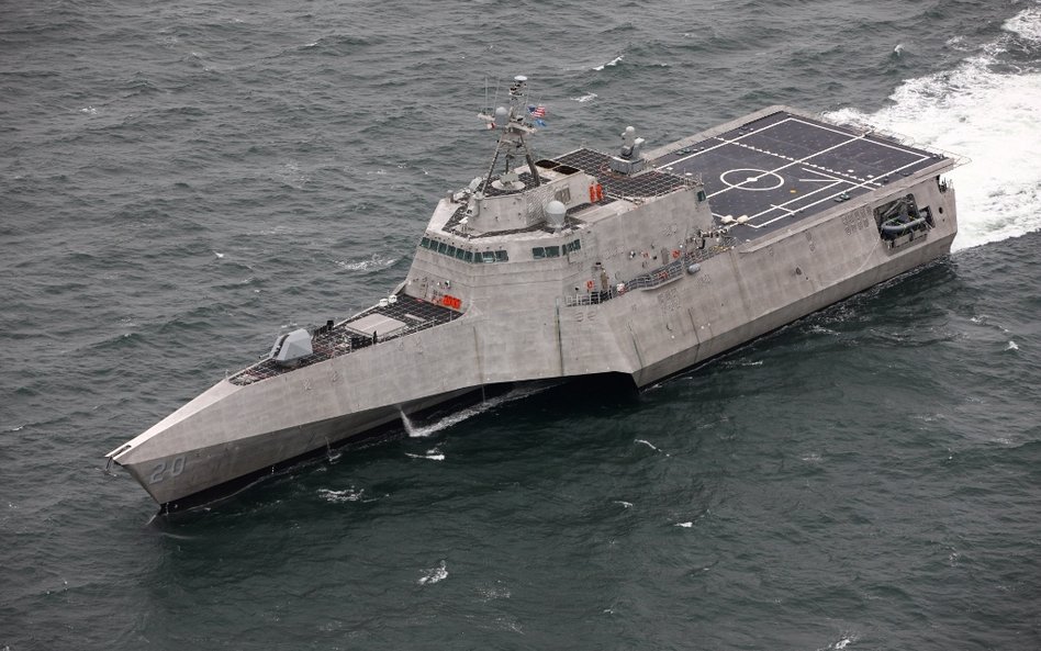 Okręt wielozadaniowy USS Cincinnati (LCS 20). Fot./US Navy.