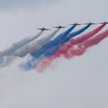 Demostración de fuerza rusa: aviones de combate sobre la Plaza Roja de Moscú el 9 de mayo de 2024