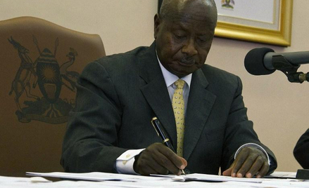 Prezydent Ugandy Yoweri Museveni