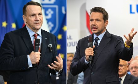 Radosław Sikorski i Rafał Trzaskowski