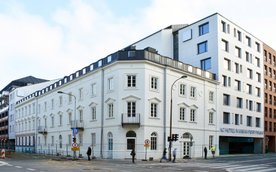 Kamienica Mintera została odrestaurowana i wkomponowana w kompleks hotelowy