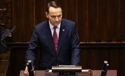 Wicepremier, minister spraw zagranicznych Radosław Sikorski przedstawia exposé ws. priorytetów polsk