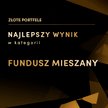 Złote Portfele: Najlepszy wynik w kategorii fundusz mieszany