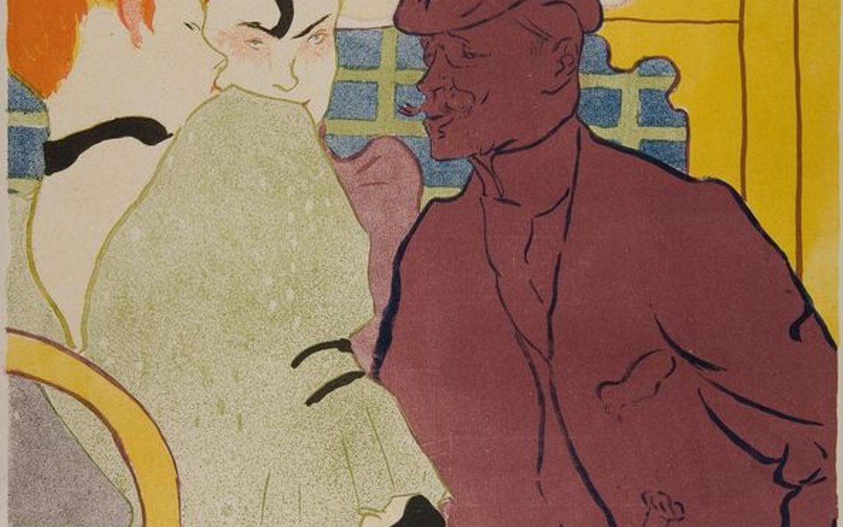 16. Henri de Toulouse-Lautrec, L’Anglais au Moulin Rouge – Flirt / Anglik w Moulin Rouge – Flirt, 18