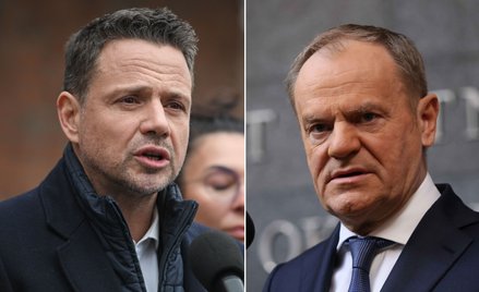 Rafał Trzaskowski i Donald Tusk