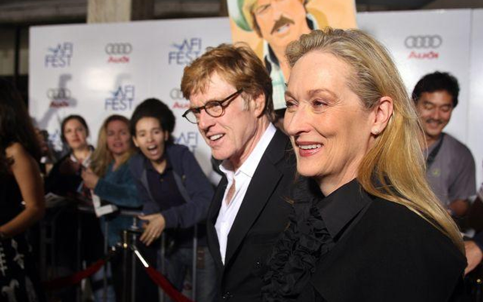 Gwiazdy "Ukrytej strategii": Robert Redford i Meryl Streep