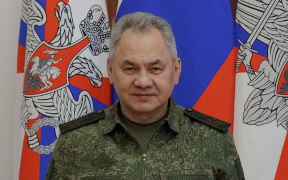 Minister obrony Rosji Siergiej Szojgu