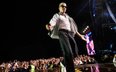 Raper Macklemore w czasie jednego z koncertów