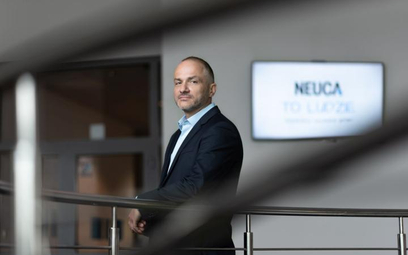 Kapitalizacja Neuki wynosi 3,8 mld zł. Spółką zarządza Piotr Sucharski.