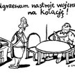 Komentarz rysunkowy. Podgrzewam nastroje wojenne
