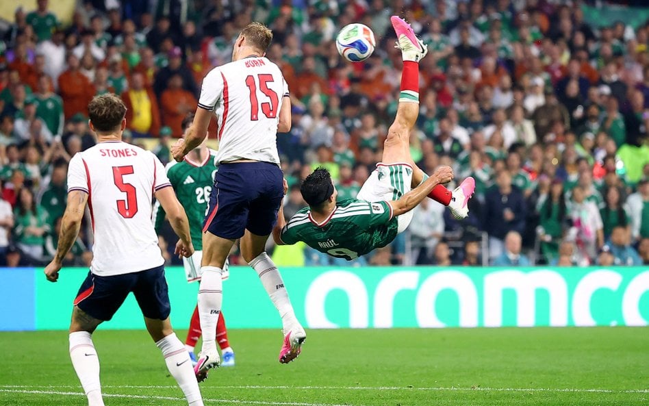 Meksyk przegrał z Anglią 2:3 i odpadł z mundialu