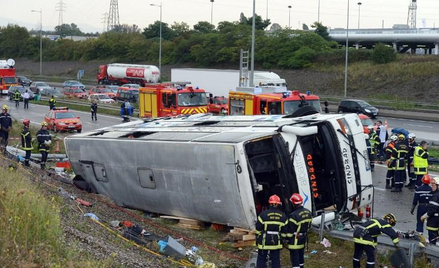 Francja/ Wypadek polskiego autokaru pod Miluzą