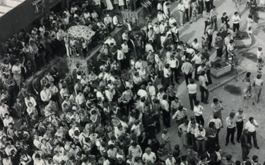 Demonstracja w Lubinie 31 sierpnia 1982 r.