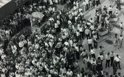 Demonstracja w Lubinie 31 sierpnia 1982 r.