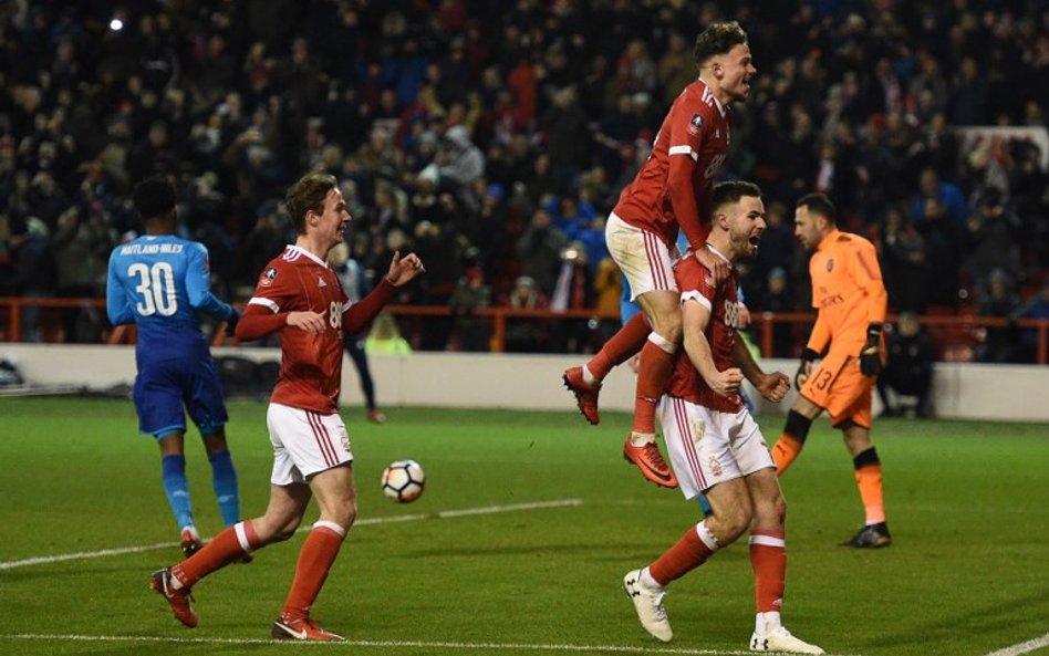 Arsenal pokonany przez drugoligowy Nottingham Forest