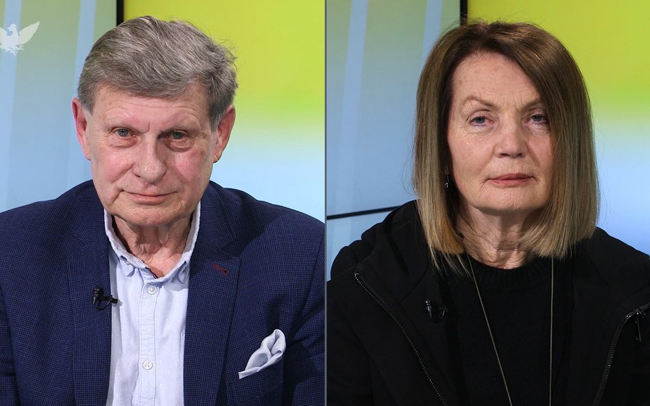 Prof. Leszek Balcerowicz i Elżbieta Chojna-Duch