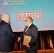 Nagrodę w kategorii elektrotechnika i przemysł maszynowy odebrał Piotr Wąsik, prezes spółki Wamech, 