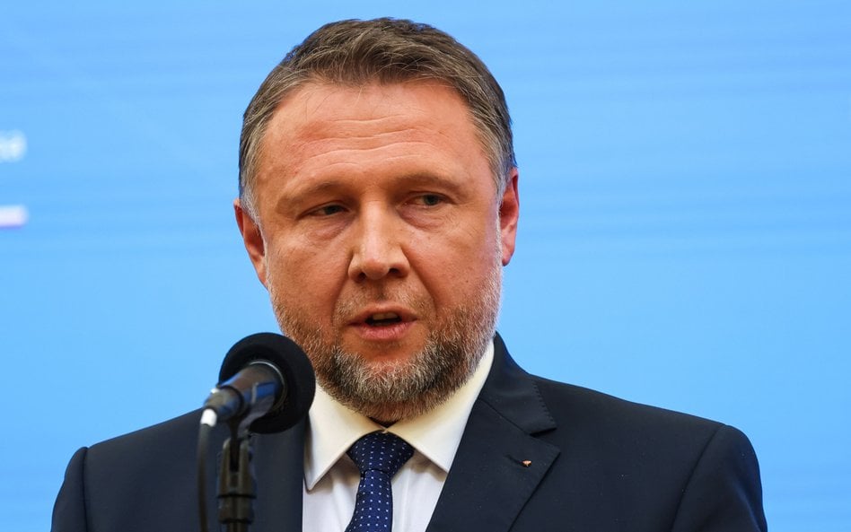 Minister spraw wewnętrznych i administracji Marcin Kierwiński