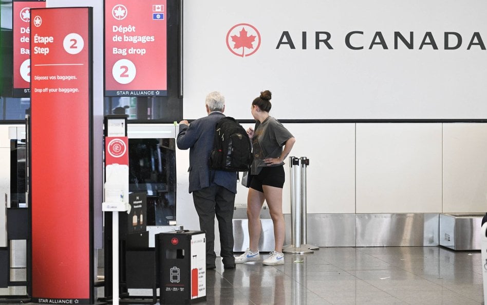 Air Canada sparaliżowana strajkiem. Pracownicy ignorują rządowy nakaz powrotu do pracy