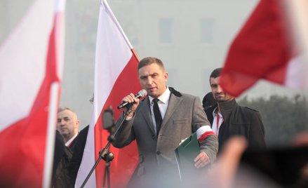 Prezes Stowarzyszenia Marsz Niepodległości Robert Bąkiewicz