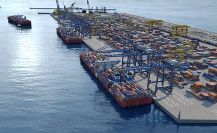 Otwarto oferty na wartą 3,5 mld zł rozbudowę portu w Gdyni