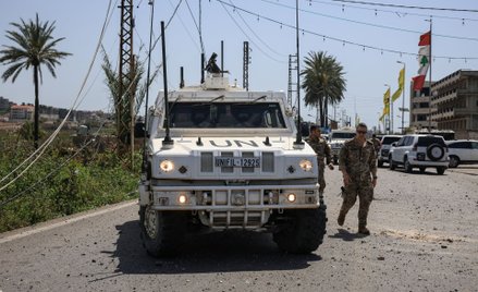 Żołnierze sił pokojowych ONZ w Libanie (UNIFIL)