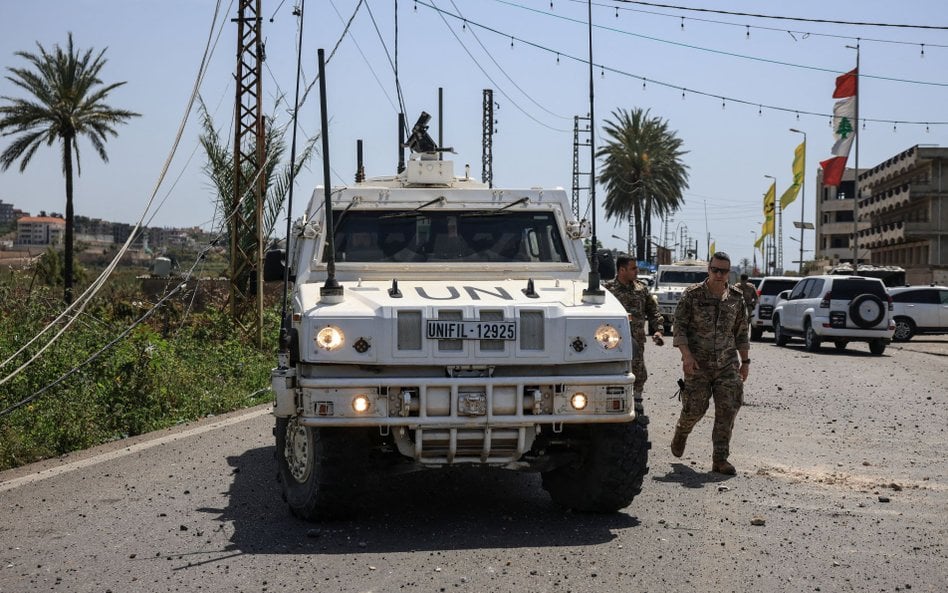Żołnierze sił pokojowych ONZ w Libanie (UNIFIL)