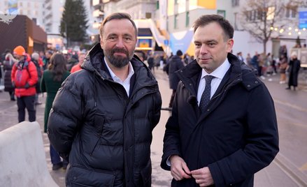 Zdjecie: Andrzej Domański w Davos: W budżecie nie ma miliarda dolarów na członkostwo w Radzie Pokoju