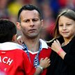Ryan Giggs z dziećmi