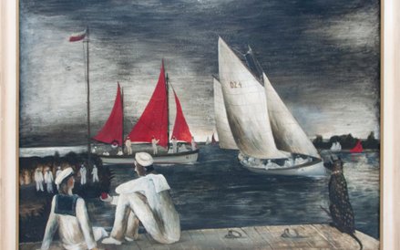 Maria Anto, Obóz żeglarski w Giżycku, 1972, dzięki uprzejmości Muzeum Sportu i Turystyki, fot. Macie