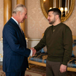 Król Karol III przyjął prezydenta Zełenskiego w pałacu Buckingham