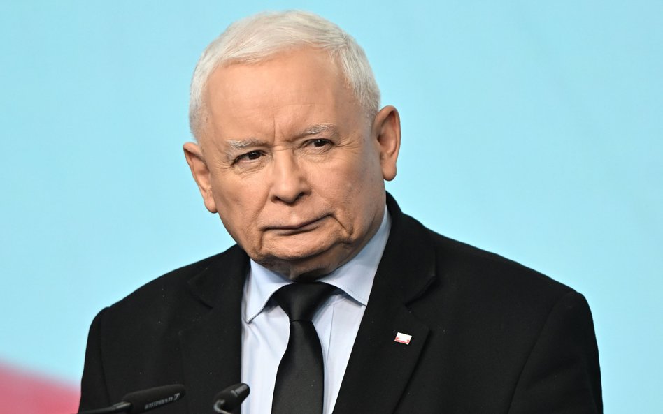 Prezes PiS Jarosław Kaczyński