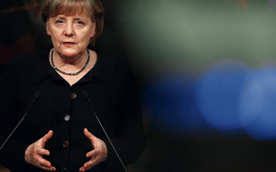 Kanclerz Niemiec Angela Merkel nie chce poręczać za długi innych państw UE. fot. bloomberg