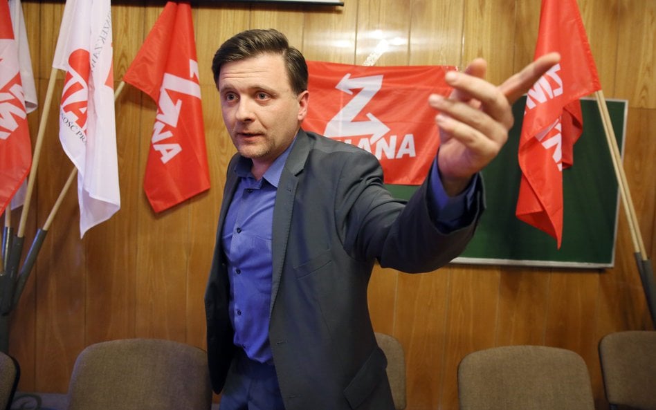 Mateusz Piskorski w 2015 r.