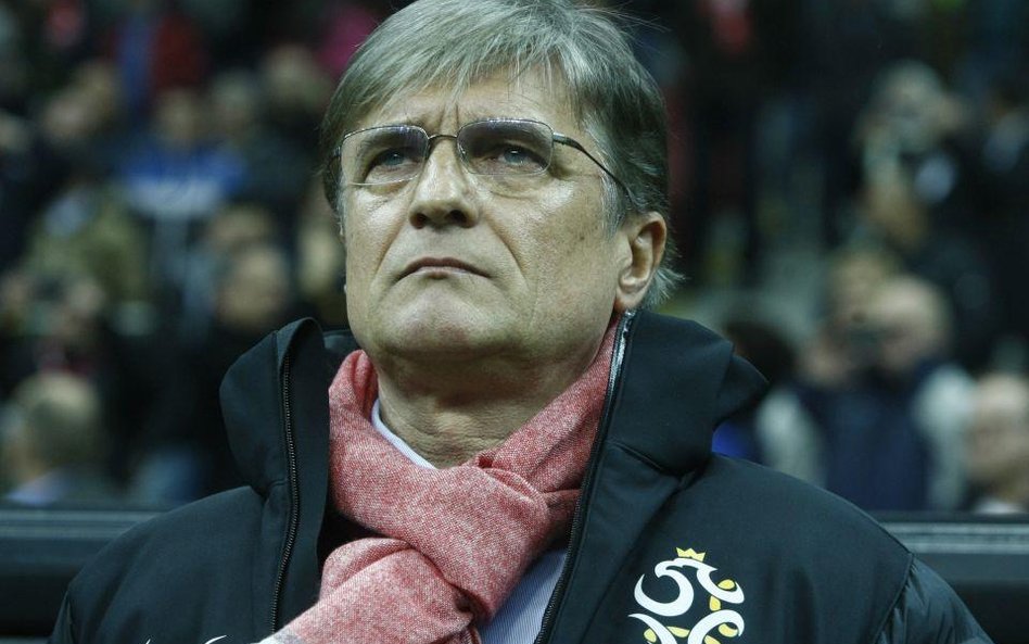 Trener reprezentacji Polski Adam Nawałka