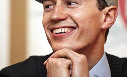 Kamil Stoch ma 24 lata, tej zimy już dwa razy stał na podium PŚ. Jest 7. w klasyfikacji generalnej