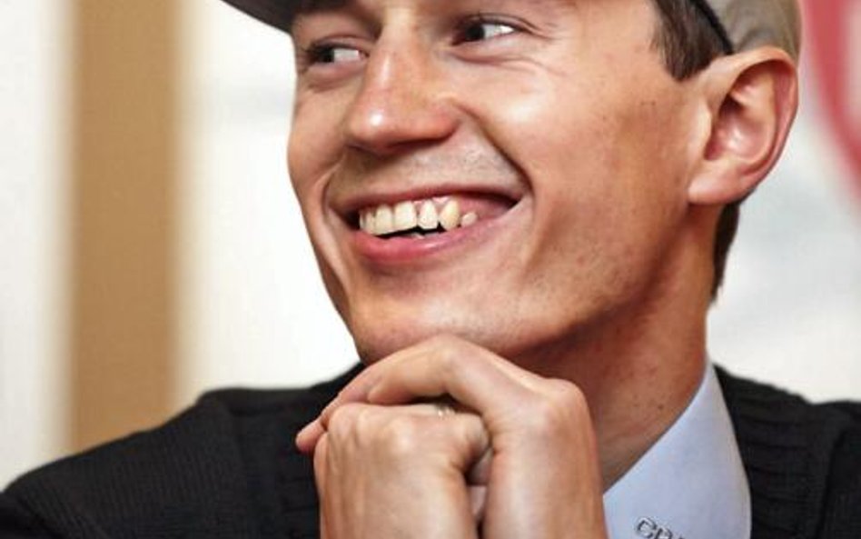 Kamil Stoch ma 24 lata, tej zimy już dwa razy stał na podium PŚ. Jest 7. w klasyfikacji generalnej