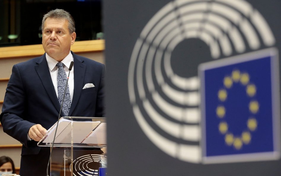 Wiceprzewodniczący Komisji Europejskiej Maros Sefcovic