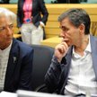 Christine Lagarde, szefowa Międzynarodowego Funduszu Walutowego, i nowy grecki minister finansów Euk