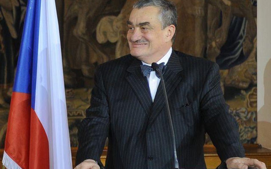 Szef czeskiego MSZ Karel Schwarzenberg